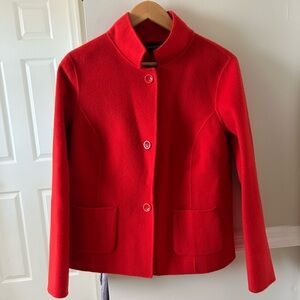 Talbots | Red Wool Blazer/Jacket